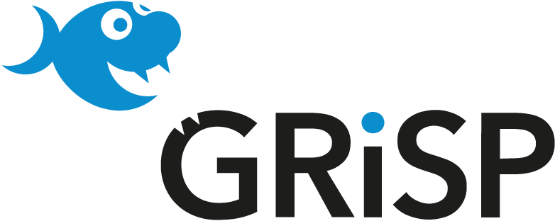 GRiSP logo: Erlang-based embedded systems platform for IoT development and industrial automation