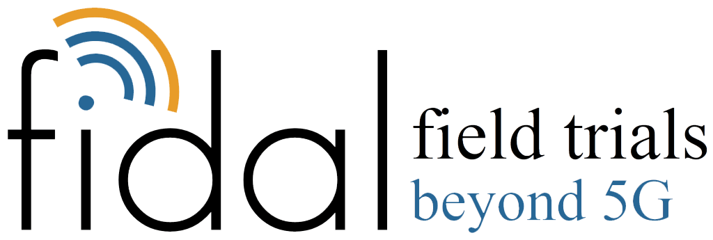 FIDAL project logo: EU-funded 5G field trials and edge computing research initiative